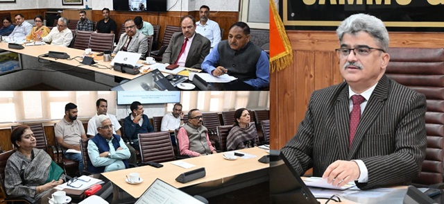 'CS J&K consults Academics, Officers '